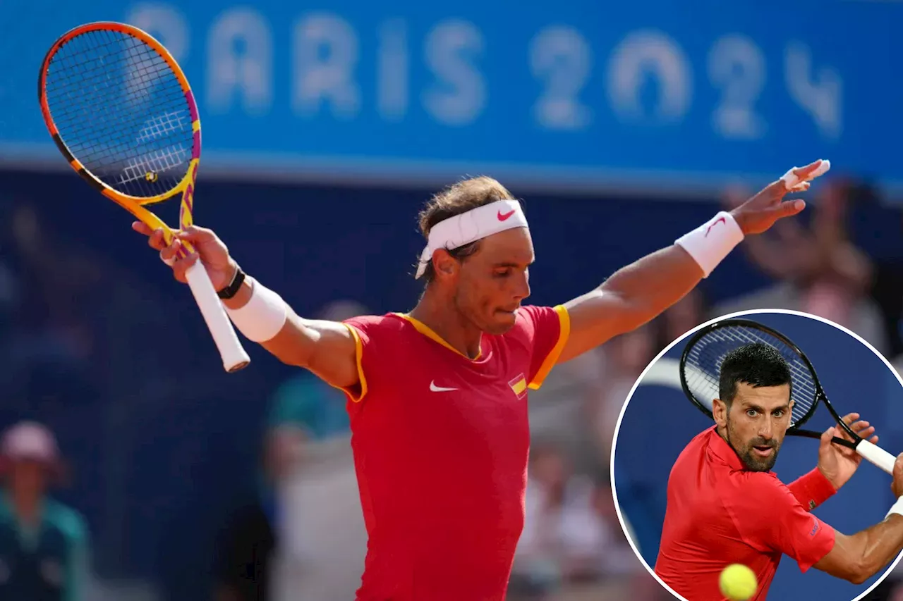 Rafael Nadal labors through Olympics singles opener, will face Novak Djokovic after blasting 'outrageous' schedule