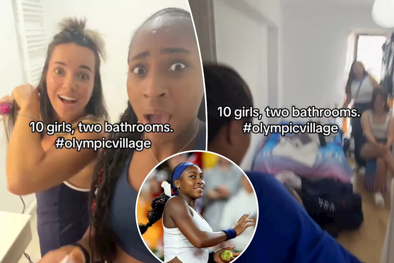 US tennis star Coco Gauff reveals her teammates left Olympic Village for hotel over rooming situation