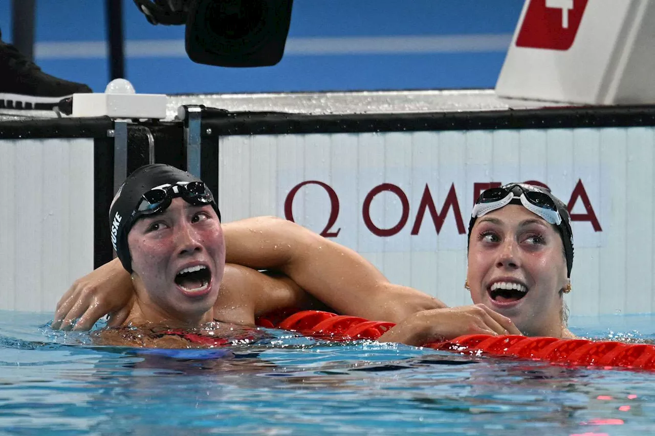 1-2! Team USA Swimmer Torri Huske Edges Out Gretchen Walsh for 100-Meter Gold Medal After Walsh Set Olympic Record