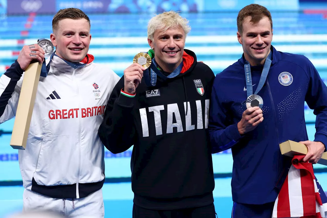 Team USA Swimmer Nic Fink Ties for Silver in Nail-Biting 100M Breaststroke Race at Paris Olympics: 'An Awesome Experience'