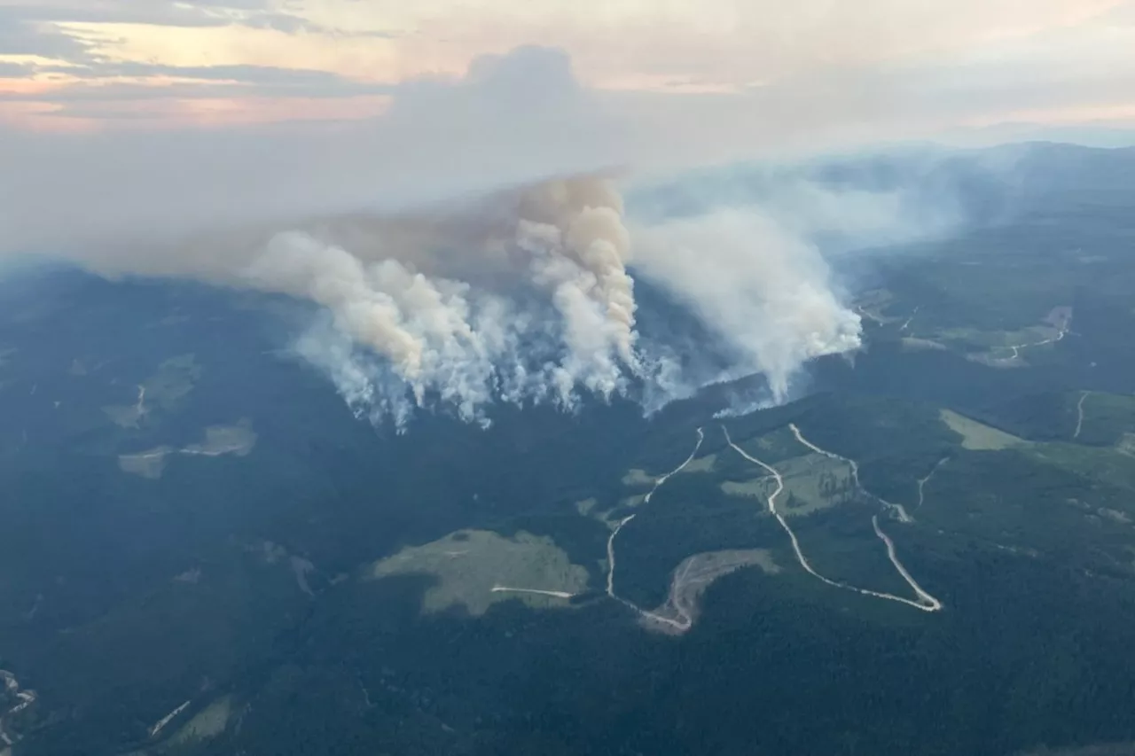 Slocan region in Interior B.C. evacuated due to multiple wildfires