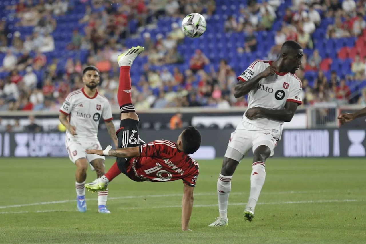 Toronto FC edges New York Red Bulls 5-4 in Leagues Cup penalty shootout