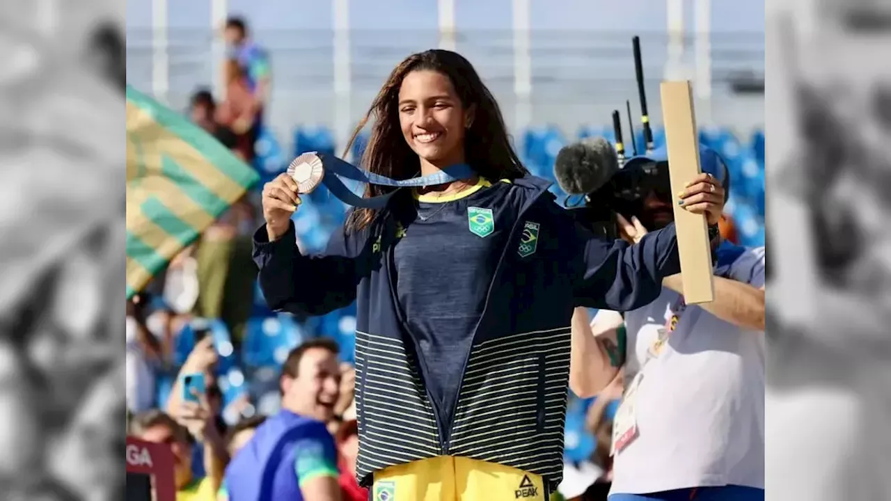 'Em Los Angeles vai ser ouro', afirma Rayssa Leal após o bronze em Paris