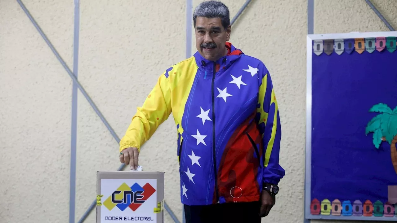 Nicolás Maduro vota na Venezuela e diz que respeitará resultado da eleição