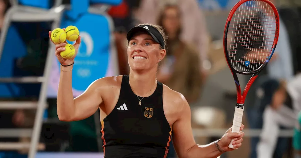 Paris 2024: Angelique Kerber findet bei Olympia langsam zur alten Form