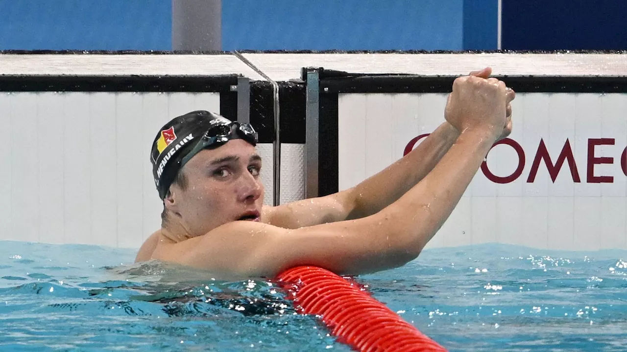 JO Paris 2024 : Lucas Henveaux, auteur du record de Belgique, et Valentine Dumont, qualifiés pour les demi-finales du 200 m libre