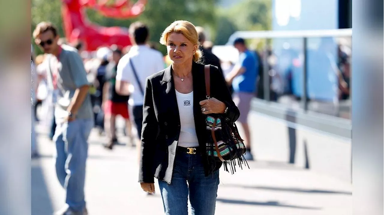 Corinna Schumacher besucht die Formel 1 in Spa