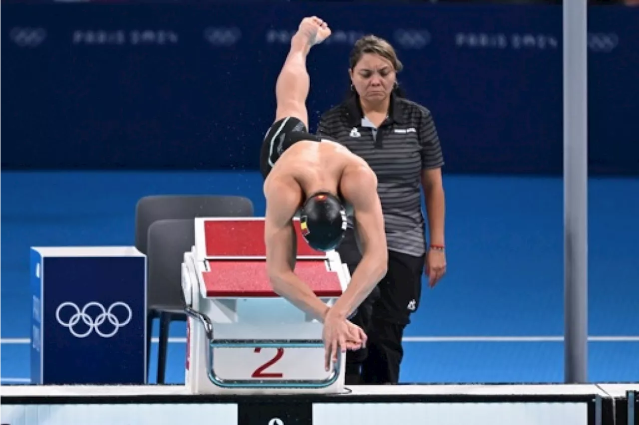 Lucas Henveaux qualifié pour les demi-finales du 200 m libre avec un record de Belgique