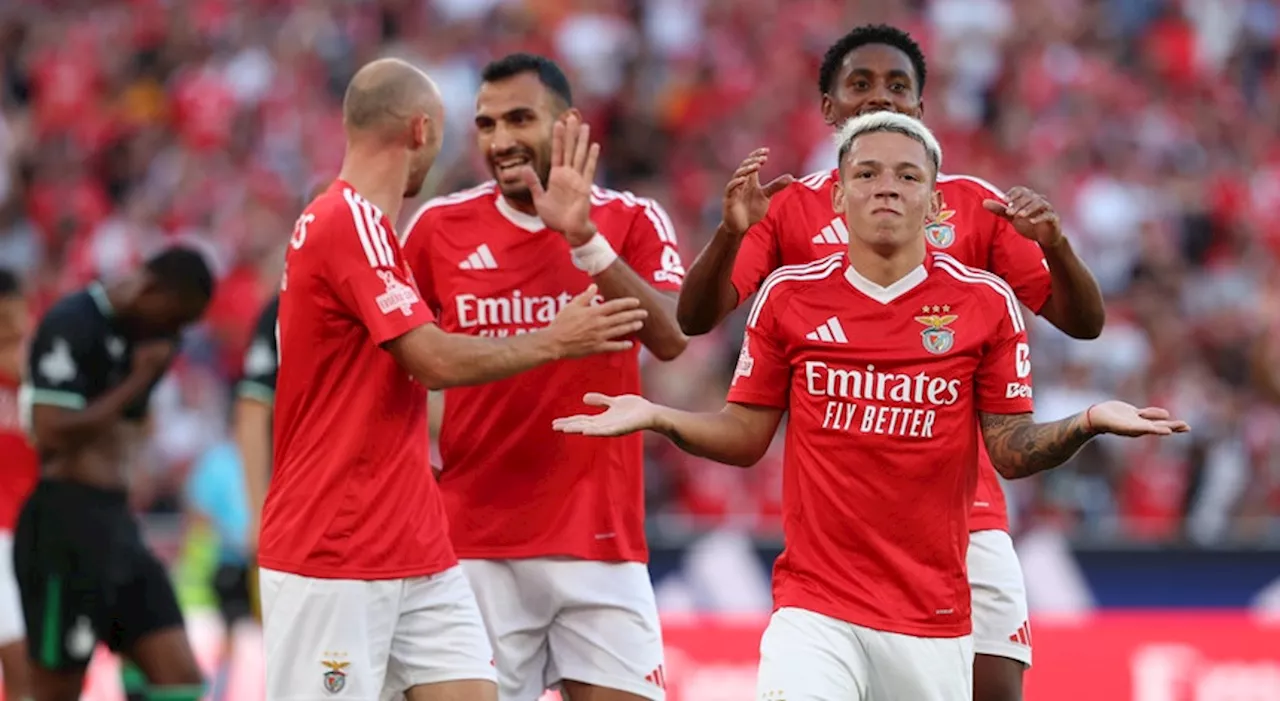 Benfica vence Feyenoord (5-0) na 12.ª edição Eusébio Cup