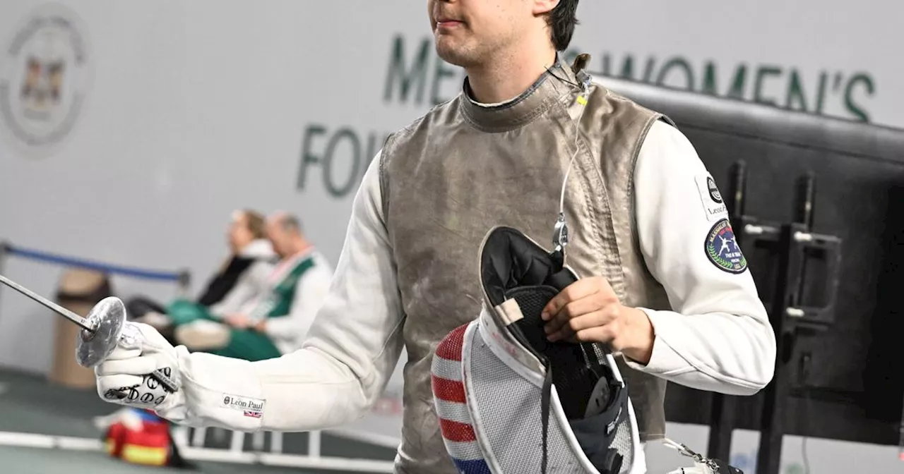 World-class SF fencer went from office olympics to Summer Olympics