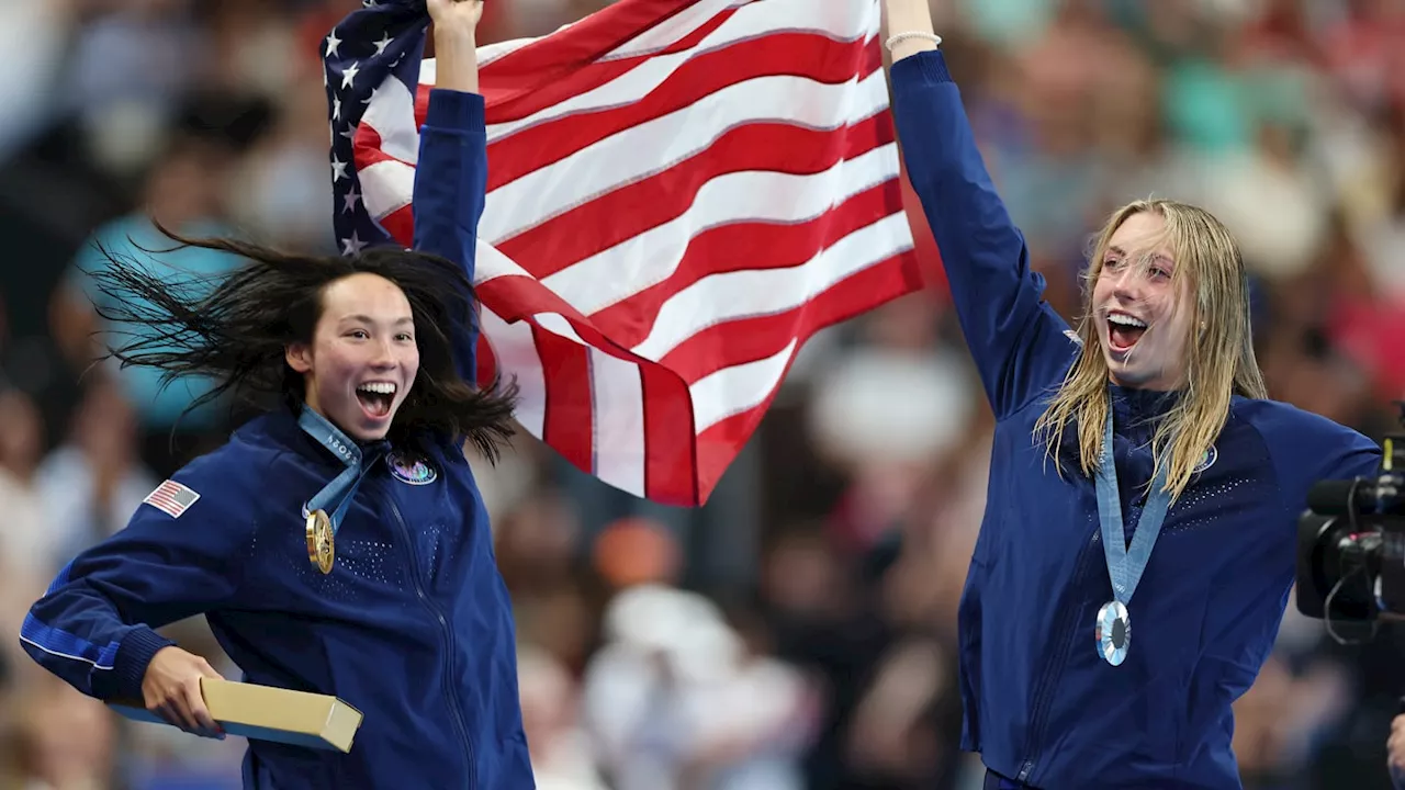 After Narrow Miss in Tokyo, Torri Huske’s Gold Medal Win in Paris Was an Olympic Mast