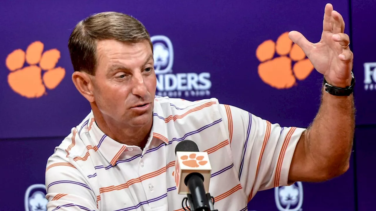 Clemson Tigers' Dabo Swinney Reveals How To Become Contenders Again