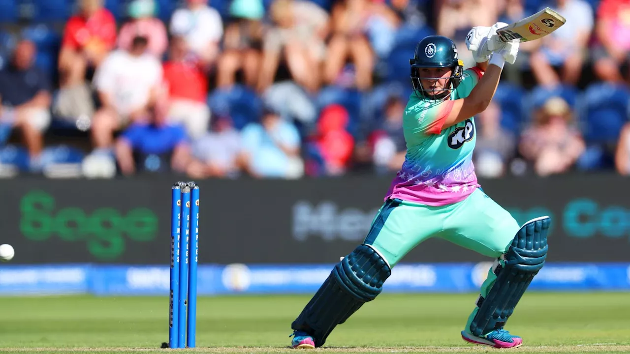 The Hundred: Alice Capsey half century inspires Oval Invincibles to six-wicket victory over Welsh Fire