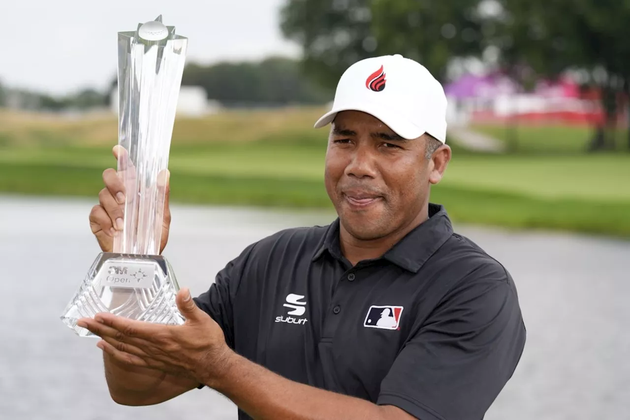 Jhonattan Vegas wins the 3M Open with a closing birdie, his first victory in 7 years