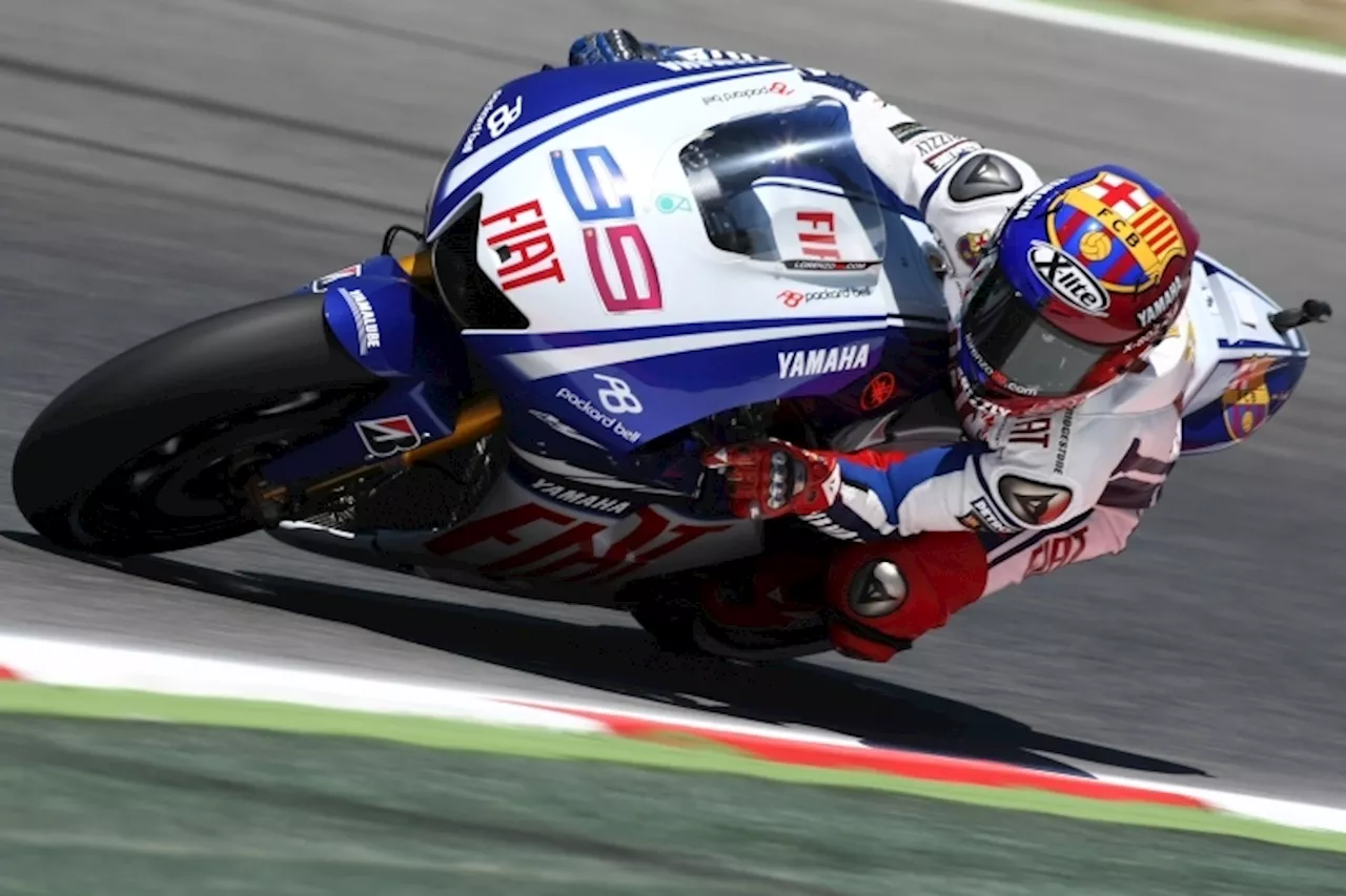 Barcelona, MotoGP, Qualifying: Yamaha vorne