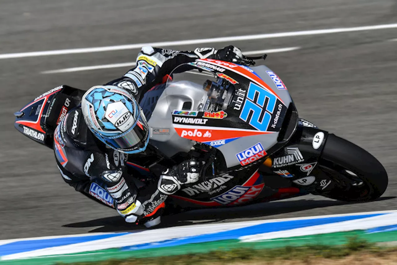 Moto2, FP3: Schrötter vorn, Lüthi muss in Jerez in Q1