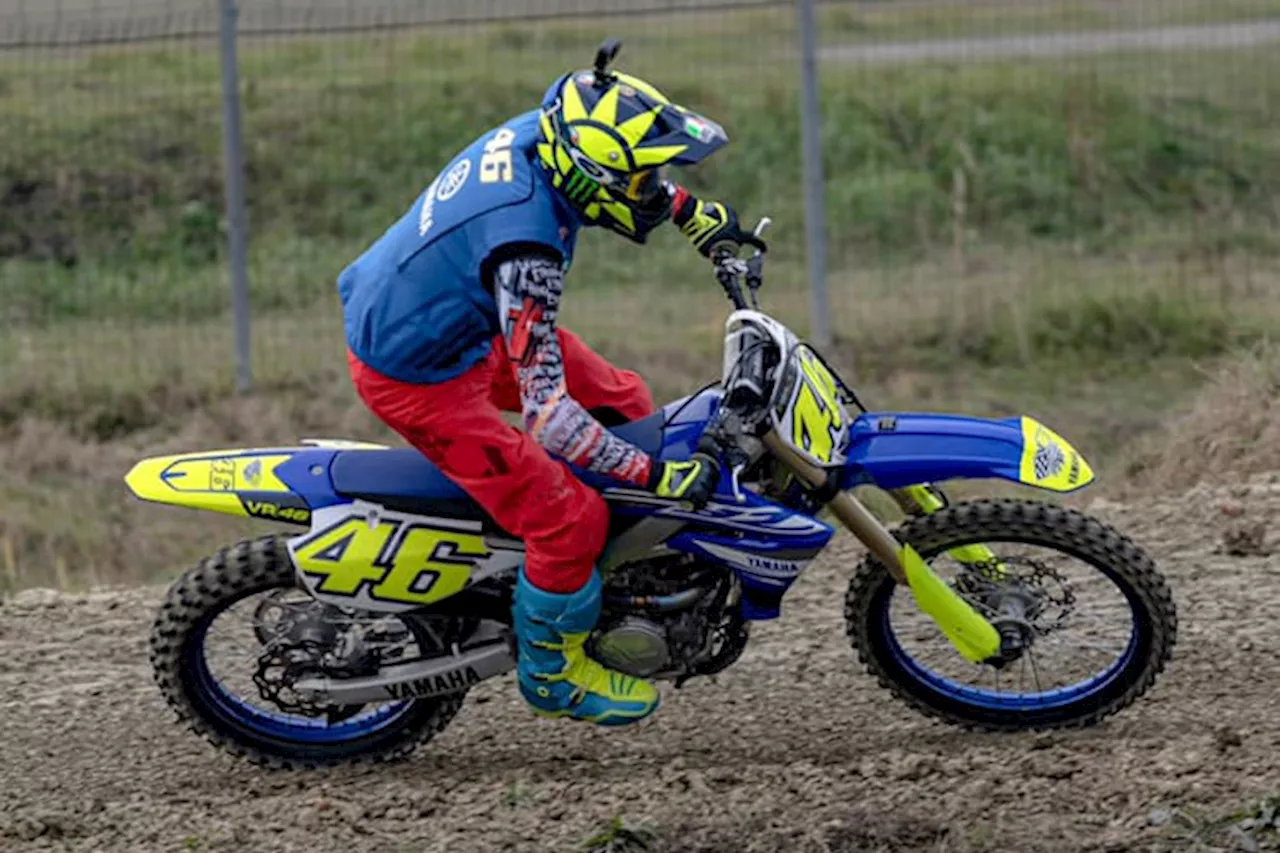 Valentino Rossi: Zurück im Motocross-Training