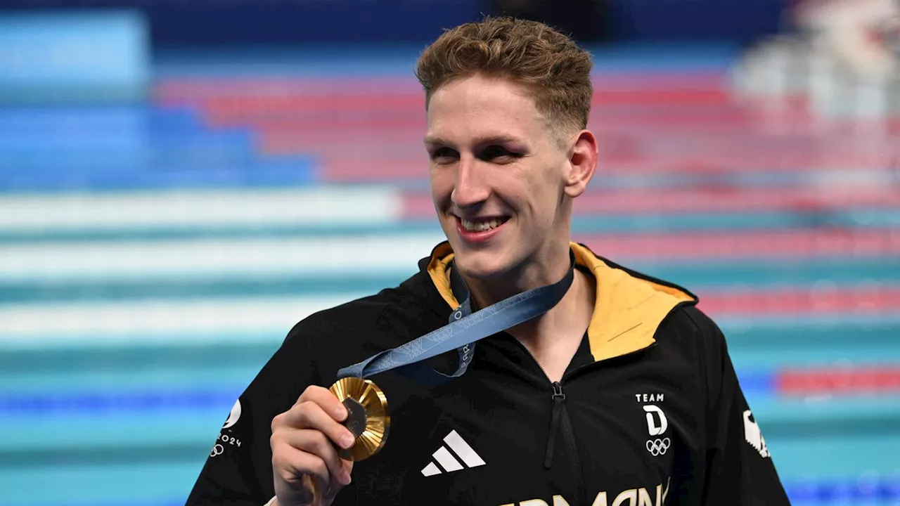 Lukas Märtens: Schwimmer holt Olympia-Goldmedaille mit Symbolkraft