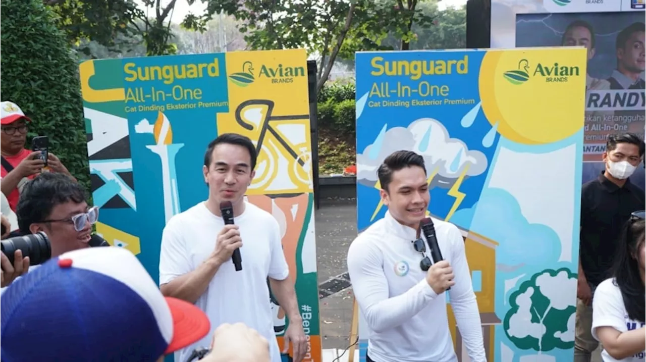 Joe Taslim & Randy Pangalila Buktikan Ketangguhan Cat Sunguard All-In-One