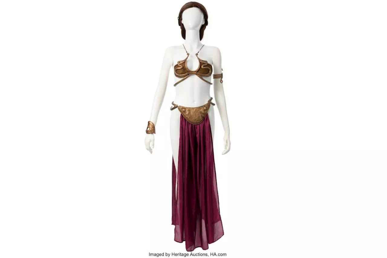 Princess Leia bikini costume from ‘Star Wars’ movie sells at auction for $175K