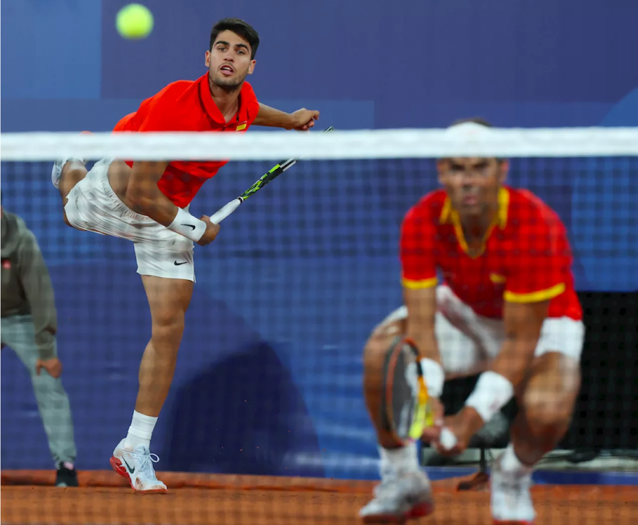 Nadal, Alcaraz win Olympics doubles opener