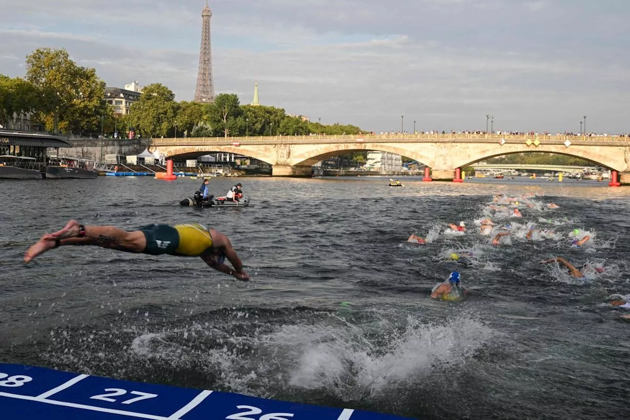 Olympics organizers cancel first triathlon training over Seine pollution