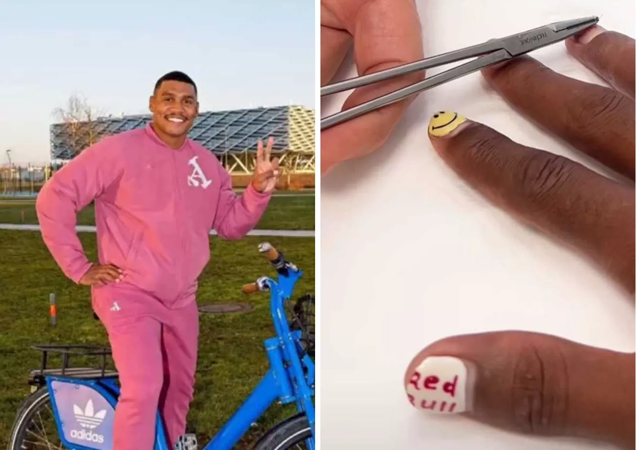 Damian Willemse gives critics the middle finger with fab manicure