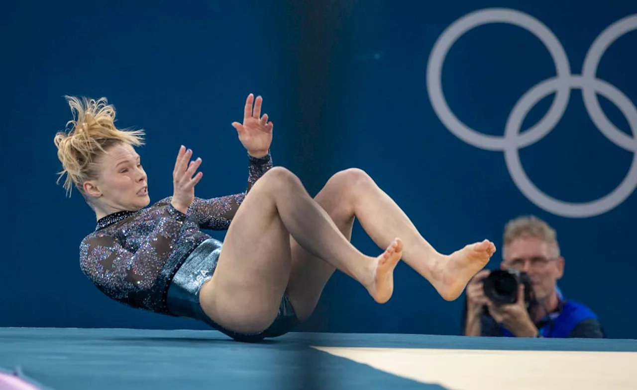 ‘There’s Actually Something Wrong.’ Jade Carey Explains Why She Fell During Her Floor Routine