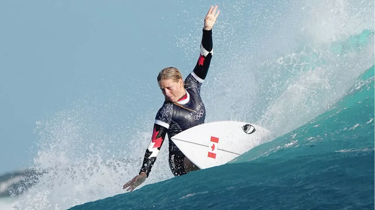 Islander makes history as first Canadian Olympic surfer