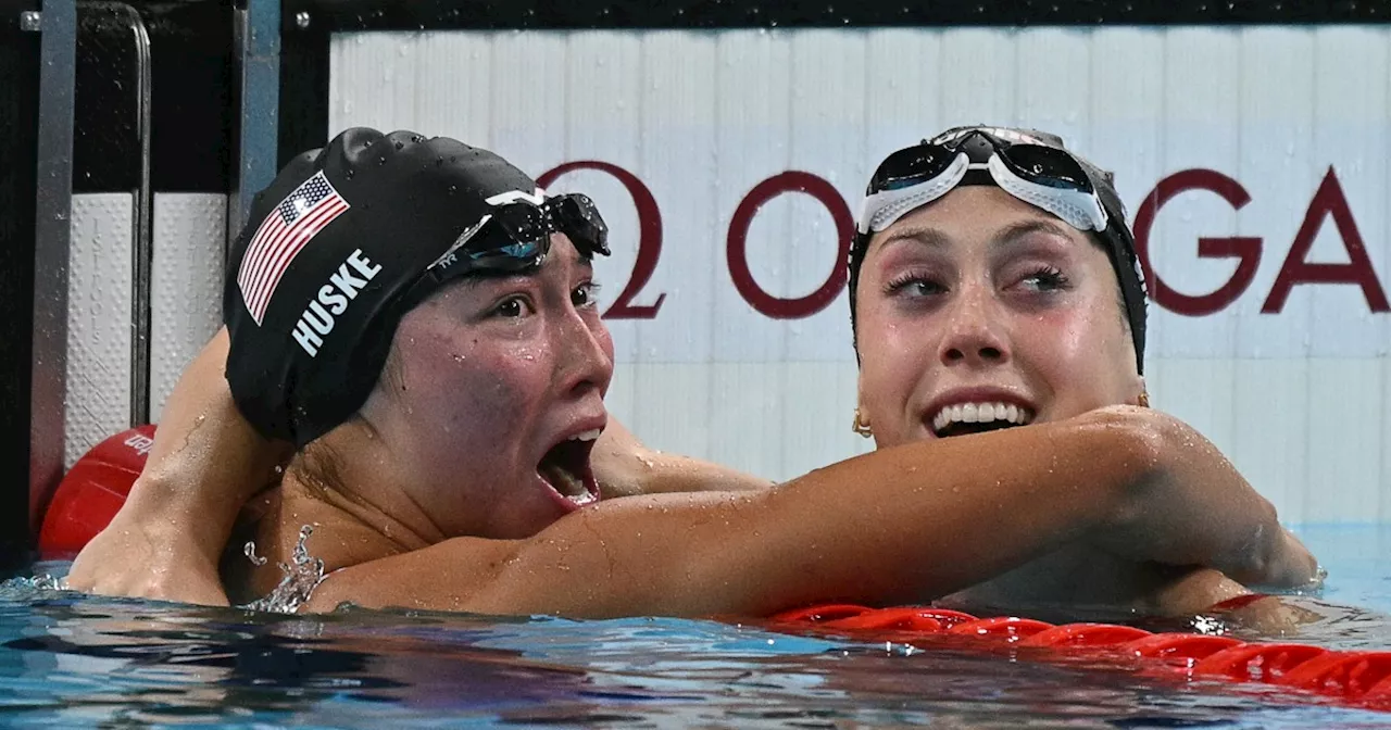 Torri Huske Wins Gold, Gretchen Walsh Takes silver in Women’s 100-Meter Butterfly