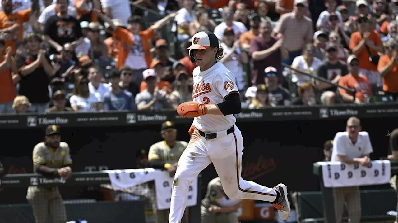 Mountcastle shines, Cano closes as Orioles snap Padres' seven-game winning streak