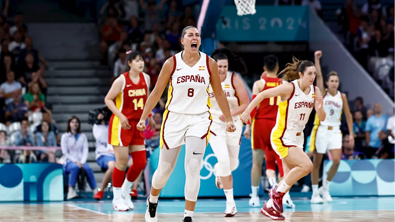 Spain opens women's basketball at Olympics with overtime win against China China