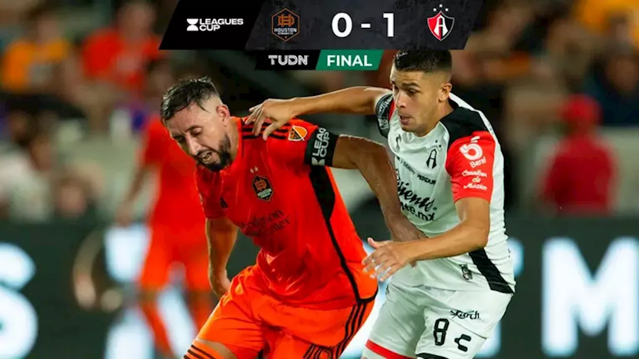 Atlas vence al Houston Dynamo y logra primer triunfo de Liga MX en Leagues Cup 2024