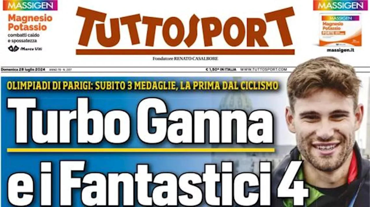 Tuttosport stamattina in apertura sui bianconeri: 'Adesso fate la vera Juve'