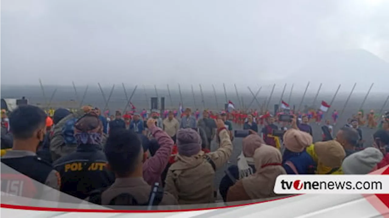 Dongkrak Kunjungan Wisatawan, Sandiaga Uno Hadiri Festival Eksotika Gunung Bromo