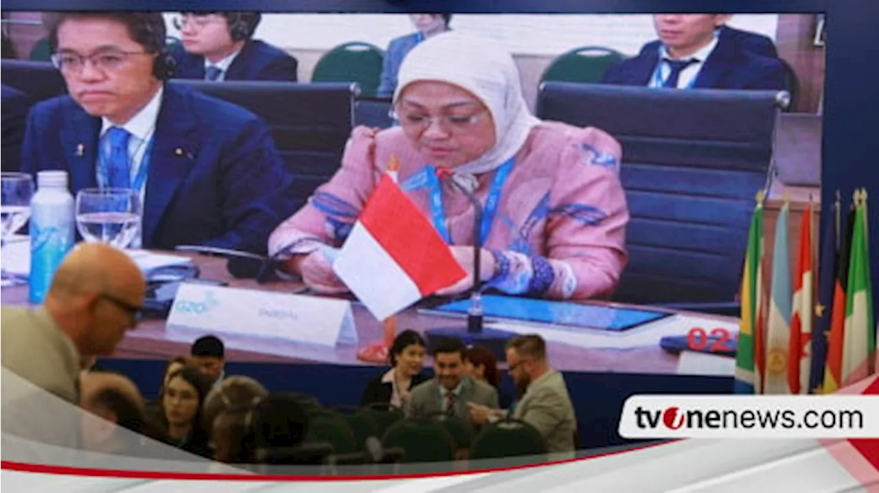 Menaker RI Dorong G20 Manfaatkan Teknologi untuk Ciptakan Ketenagakerjaan yang Inklusif, Ida Fauziyah Ungkap Komitmen Indonesia