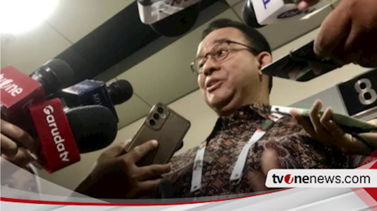 PDIP Beri Kans Dukungan 50% Lebih, Anies: Kami Merasa Terhormat