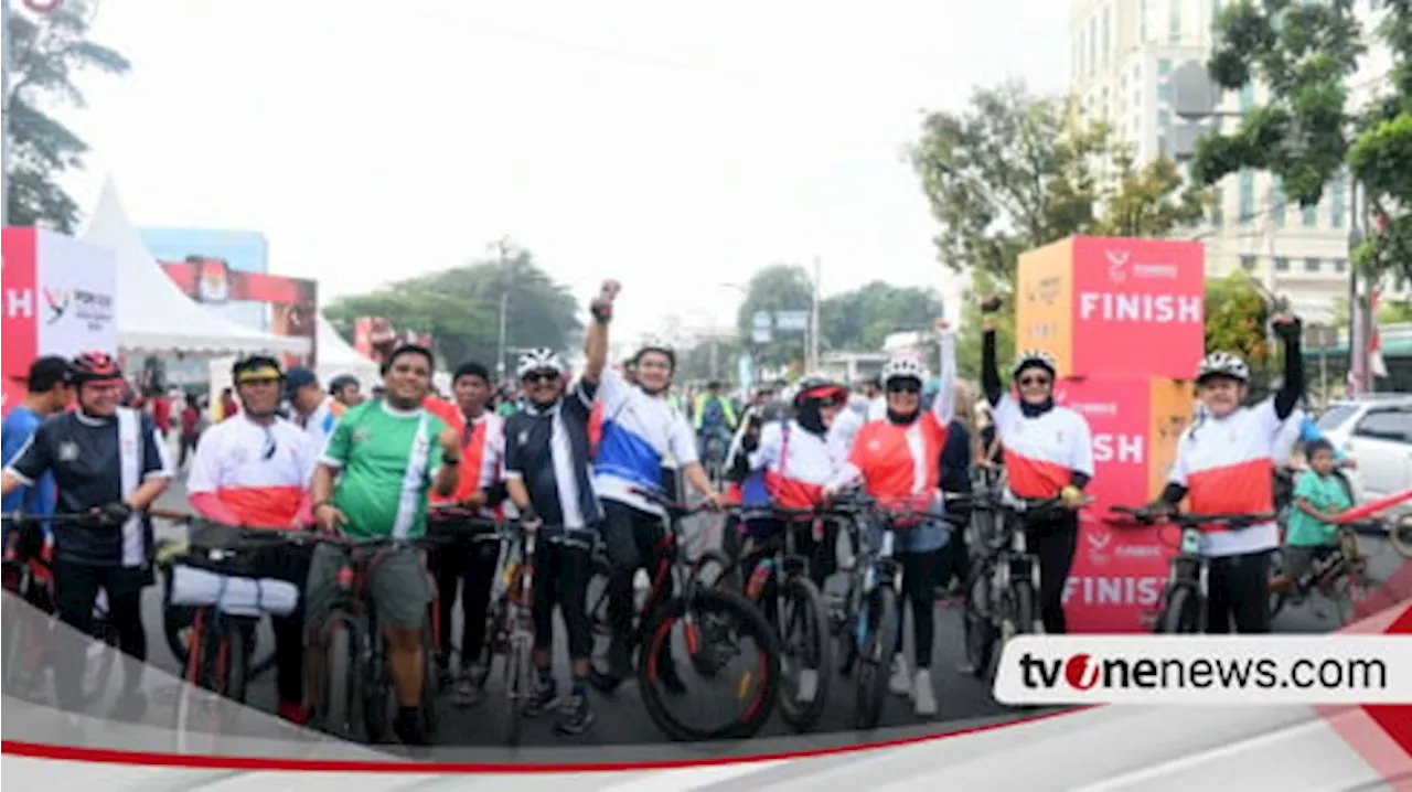 Sosialisasikan PON XXI 2024, PB PON Bersama DPRD Sumut Gelar Funbike