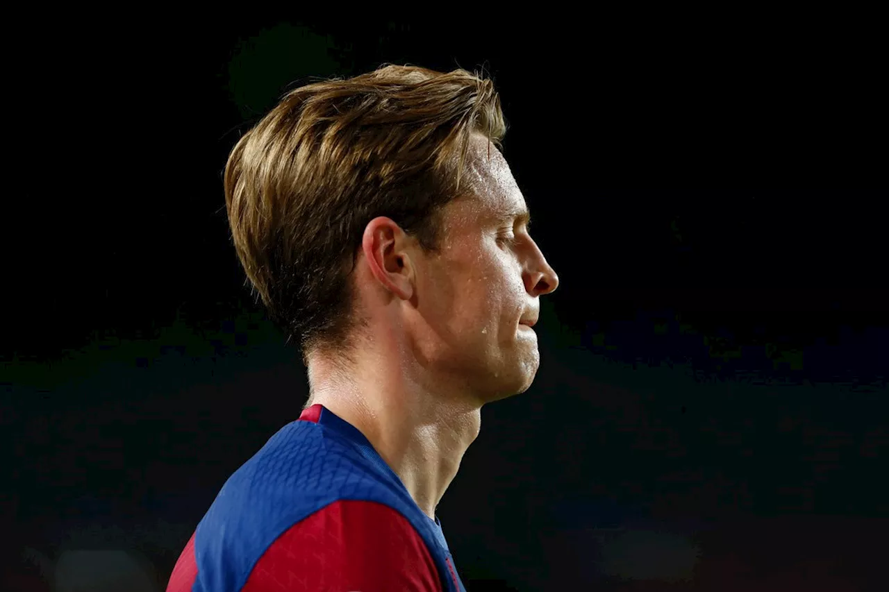 Frenkie de Jong mist duels met Man City, Real Madrid en AC Milan