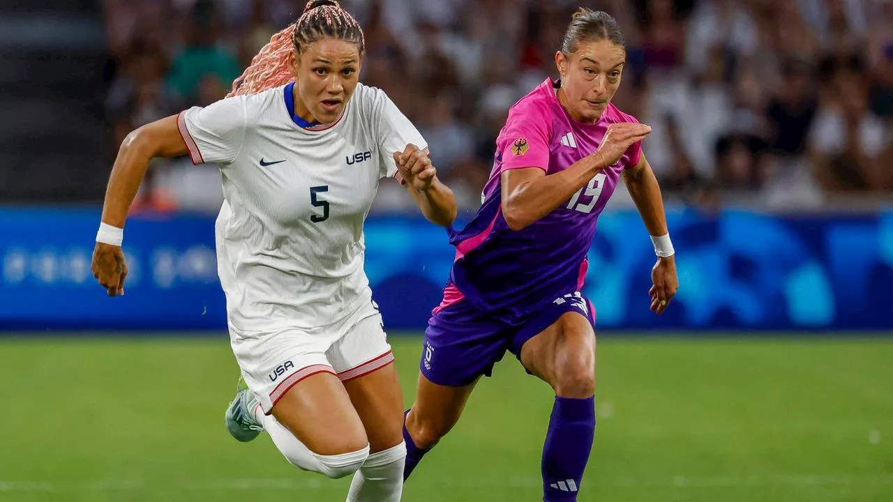  Paris 2024: DFB-Frauen gegen die USA chancenlos