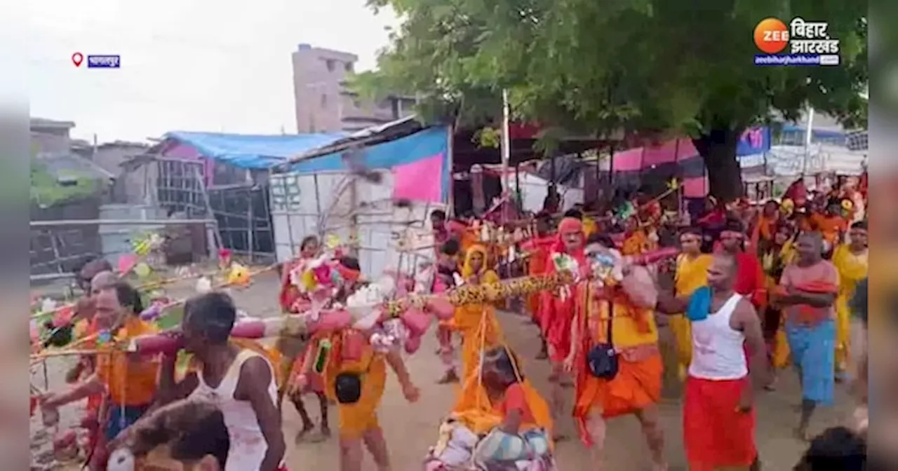 Baidyanath Dham Kanwar Yatra: कलयुग के श्रवण कुमार! मां को कावड़ में बैठाकर बैधनाथ धाम के लिए हुआ रवाना