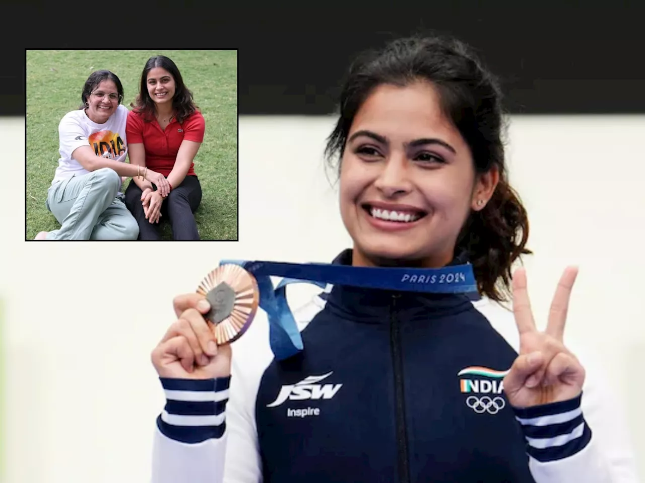 Manu Bhaker Won Bronze: 'जेव्हा आईने पिस्तुल लपवलं,' पण आज पॅरिस ऑलिम्पिकमध्ये मनू भाकरने रचला इतिहास