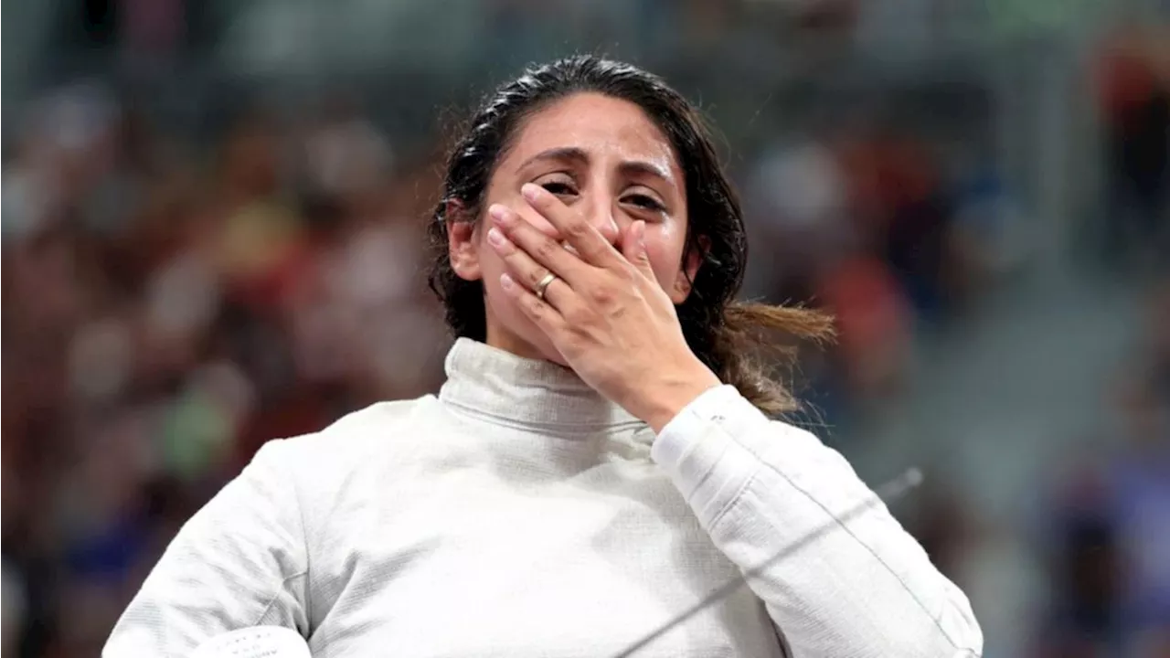 Veteran fencer Nada Hafez makes stunning pregnancy admission: ‘Little Olympian’