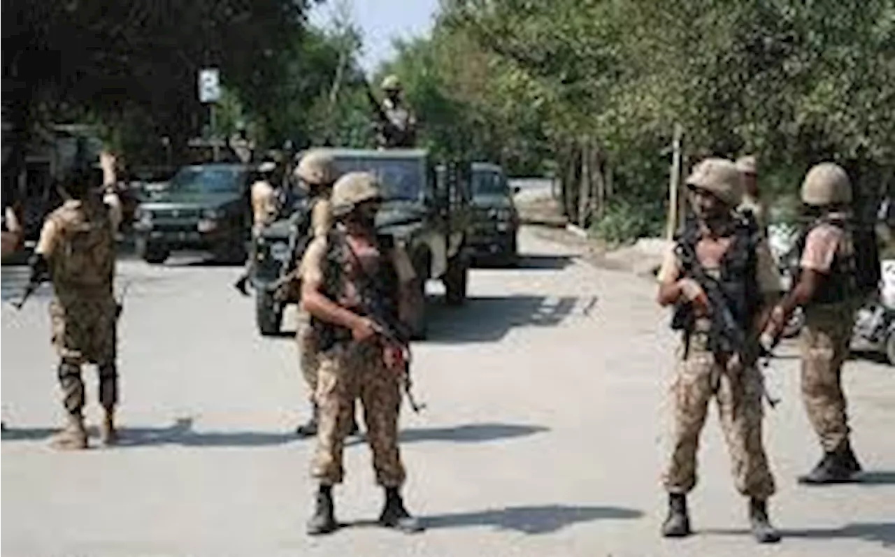 Security forces shot dead five terrorists in three operations in KP