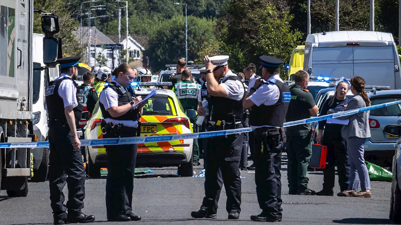 Bloodied children flee stabbing attack in Southport, England; 8 people injured, teen arrested