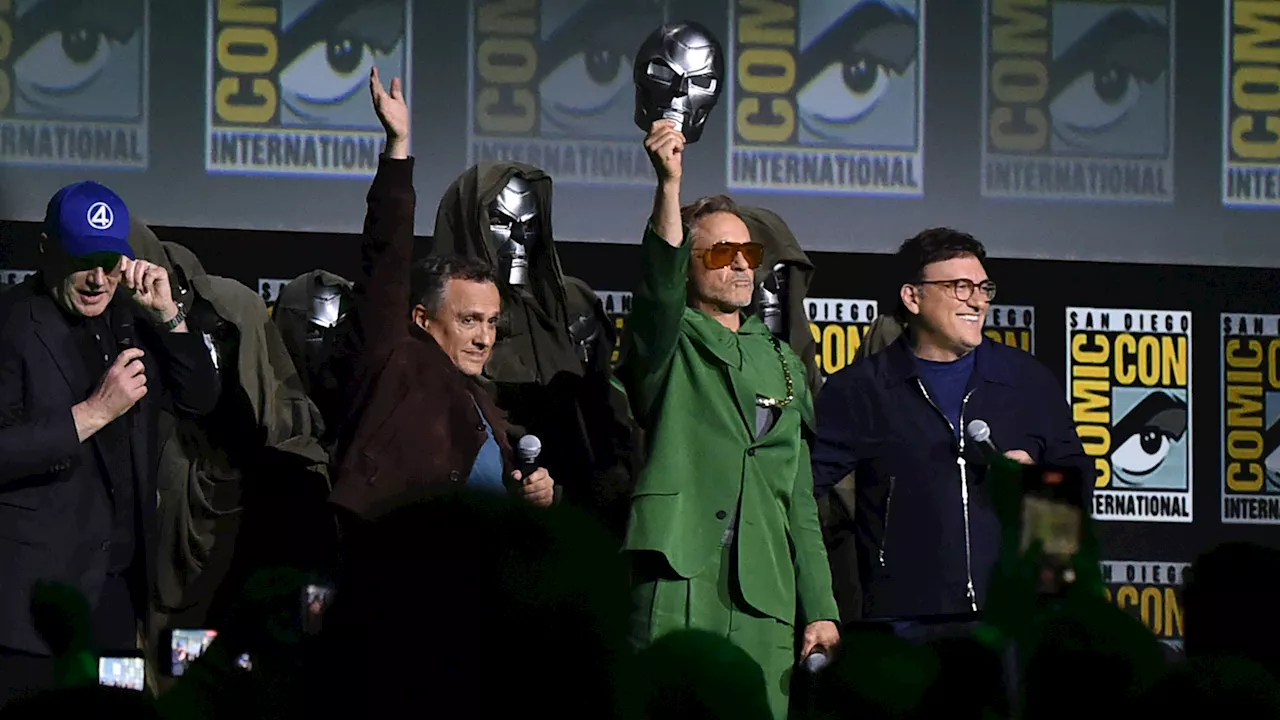 Marvel's new 'Avengers' films will star Robert Downey Jr. as Doctor Doom