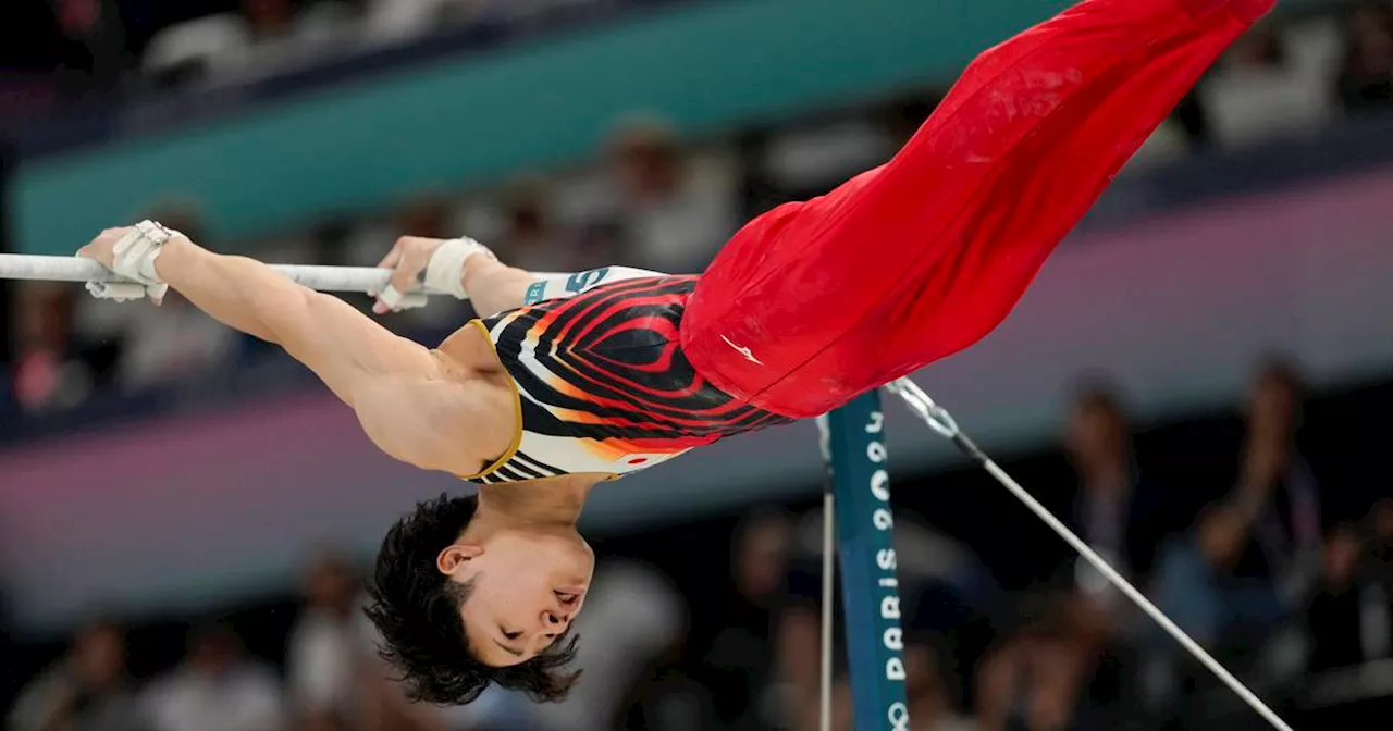 Japan surges past China for Olympics men’s gymnastics team gold, Americans end drought with bronze