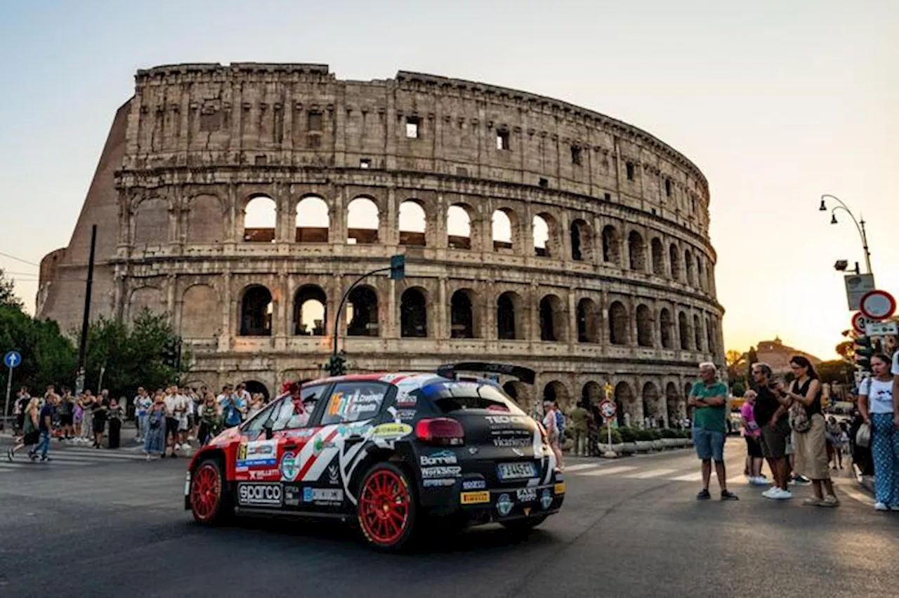 Rally di Roma Capitale: trionfano Crugnola e Ometto