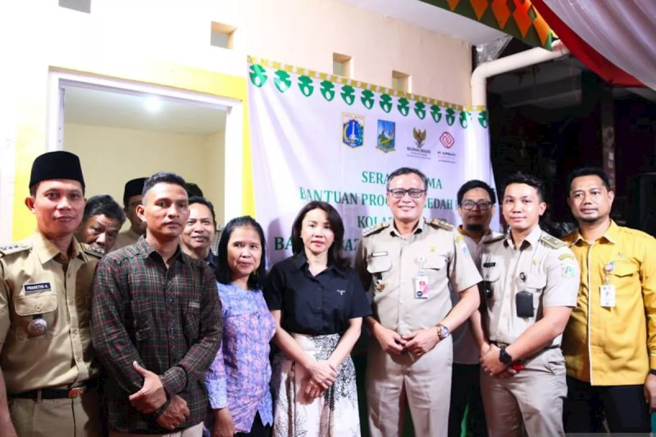 Pemkot Jakpus resmikan rumah hasil program bedah rumah di Sawah Besar