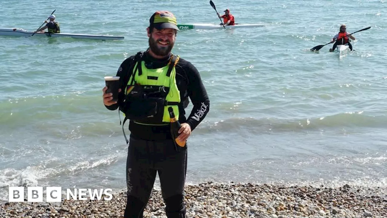 Walton-on-Thames man paddles around Britain on kayak for charity